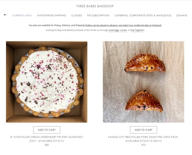 Pie of the month club